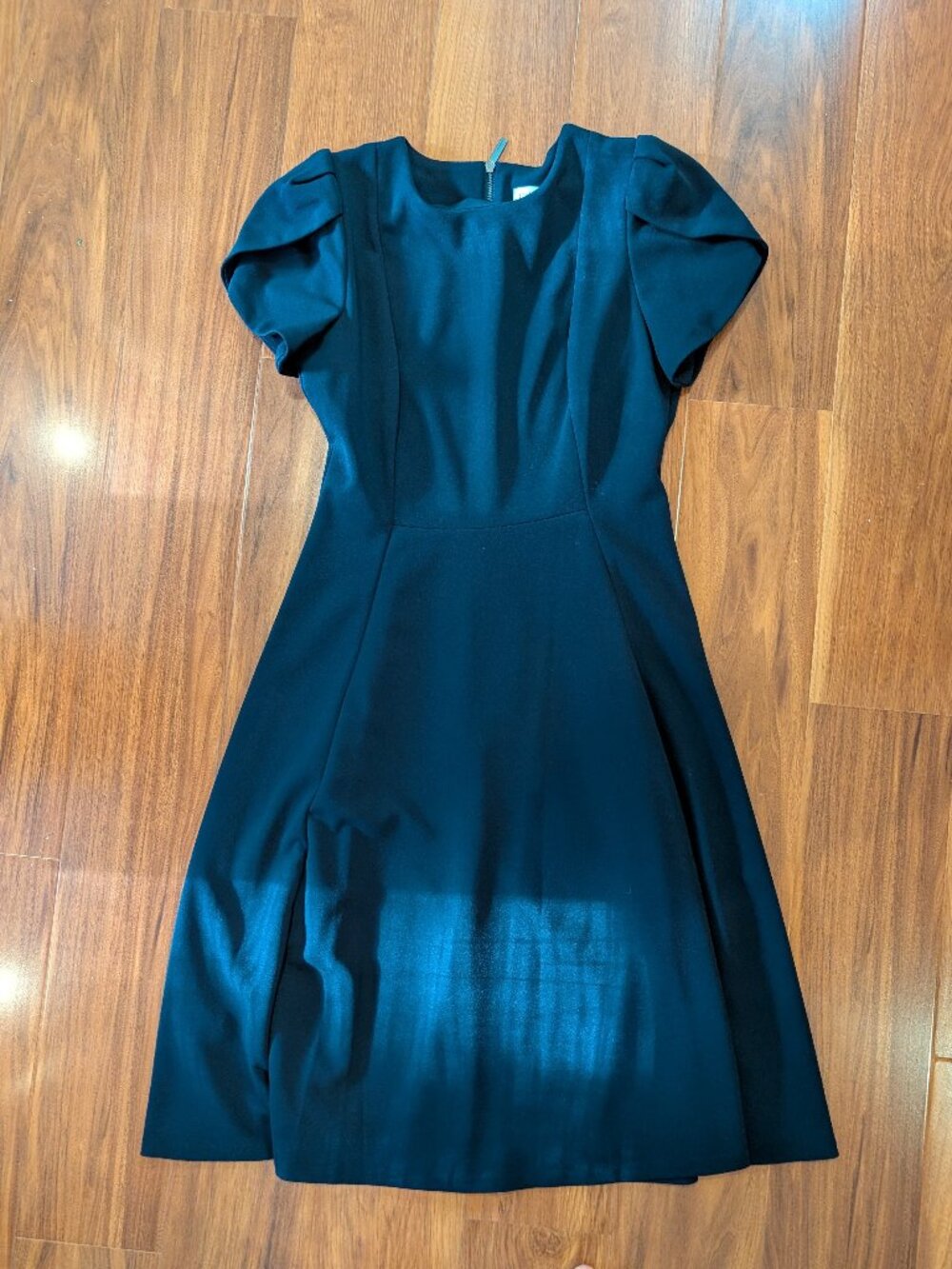 Calvin Klein Tulip Sleeve Dress in Navy--Size 4, Like New